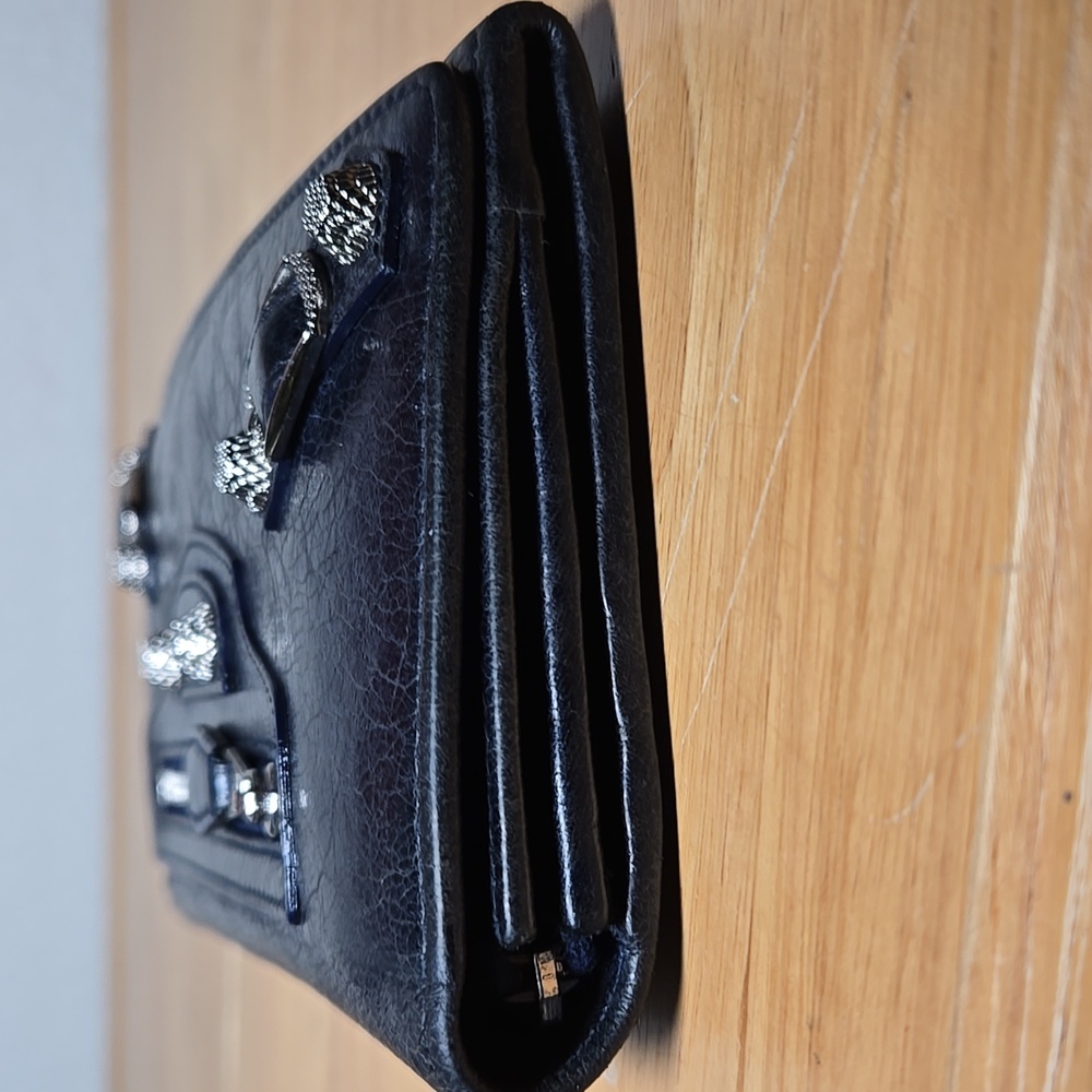 Balenciaga Motocross Le City Lambskin Long Wallet - Picture 7 of 8